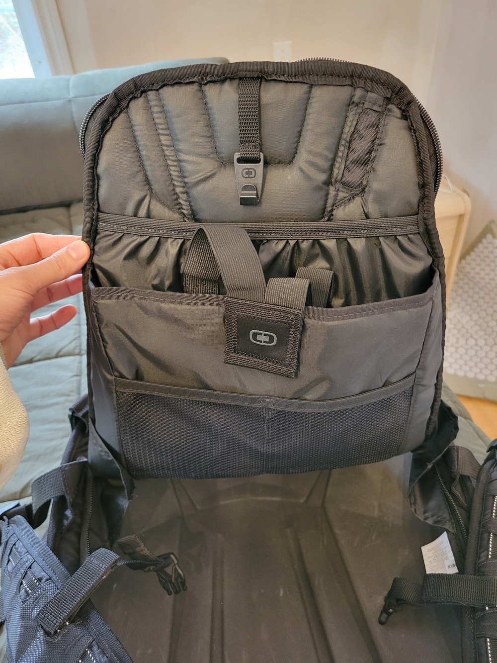 OGIO Hard Shell Backpack in Black - Picture 3 of 3